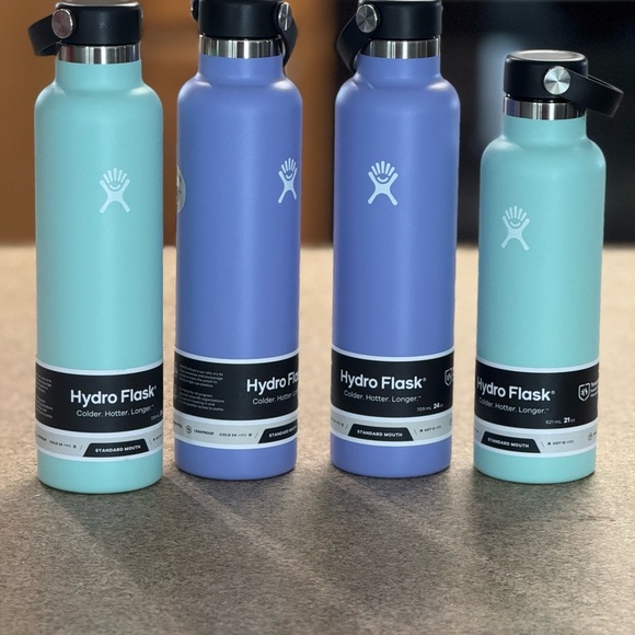 Hydro Flask Other - Hydro Flask Insulated Water Bottles Blue or Purple Your Choice! 24 oz/21 oz NEW